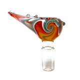 画像: Glass on Glass Bowl - Wig Wag ガラスボング　水パイプ用　火皿 ／ 14mm オス型