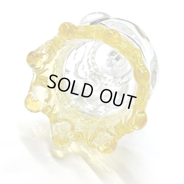 画像2: Slull with Crown Big Glass Bowl ガラスボング　水パイプ用　火皿 ／ 14mm オス型 (2)
