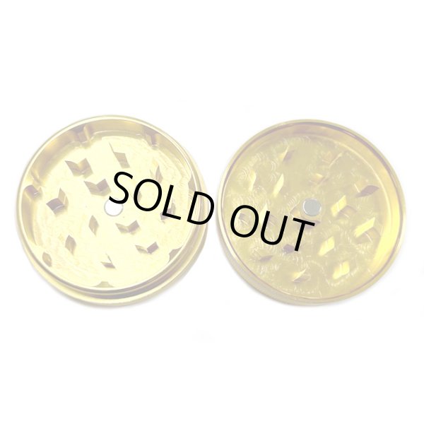 画像3: Gold 2pc Solid Top Grinders グラインダー ／ クラッシャー (3)