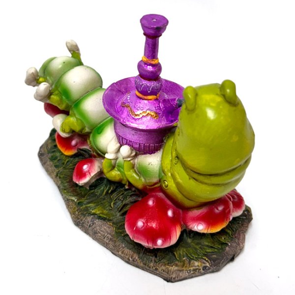 画像2: Puffing Caterpillar Upright Incense Burner お香立て (2)