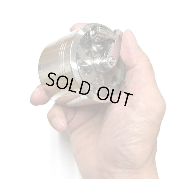 画像5: 4pc Metal Crank Grinder ハンドル付き グラインダー φ60mm (5)