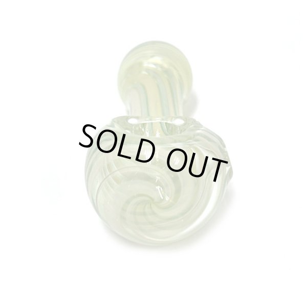 画像3: Ropes & Swirls Glass Spoon Pipe ガラスパイプ (3)