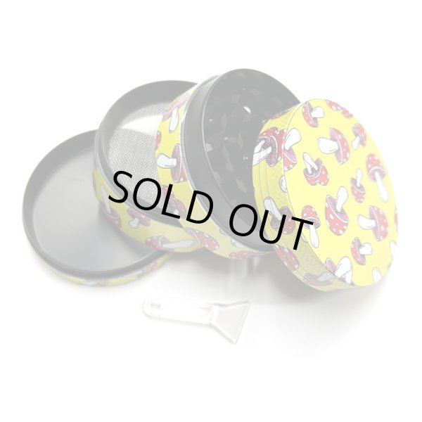 画像3: 4 Layer Grinder  グラインダー ／ クラッシャー （リトルマッシュ）φ48mm (3)