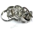 画像3: 4pc Metal Crank Grinder ハンドル付き グラインダー φ60mm (3)