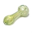 画像1: Ropes & Swirls Glass Spoon Pipe ガラスパイプ (1)
