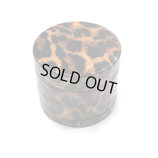 画像2: 4 Layer Grinder  グラインダー ／ クラッシャー （レオパード）φ38mm (2)