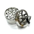 画像2: 4pc Metal Crank Grinder ハンドル付き グラインダー φ60mm (2)