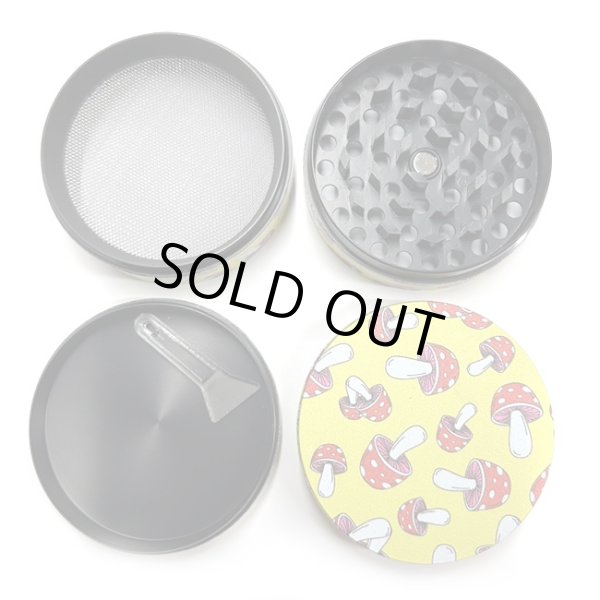 画像4: 4 Layer Grinder  グラインダー ／ クラッシャー （リトルマッシュ）φ48mm (4)