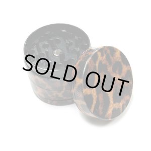 画像: 4 Layer Grinder  グラインダー ／ クラッシャー （レオパード）φ38mm