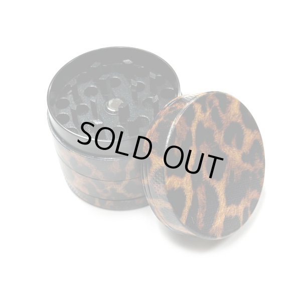 画像1: 4 Layer Grinder  グラインダー ／ クラッシャー （レオパード）φ38mm (1)