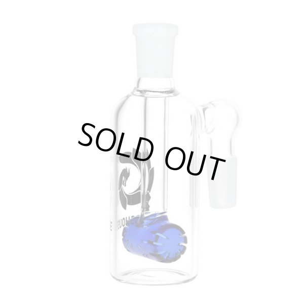 画像2: GLASS HOUSE - Diffuser Ash Catcher ガラスボング用 拡張チャンバーパーツ 90°(14mm) (2)