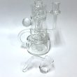 画像8: Pulsar - Debonaire Diamond Triple Perc Glass Recycler Dab Rig リサイクラー ダブリグ ボング 23.5cm (8)