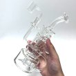 画像4: Pulsar - Debonaire Diamond Triple Perc Glass Recycler Dab Rig リサイクラー ダブリグ ボング 23.5cm (4)