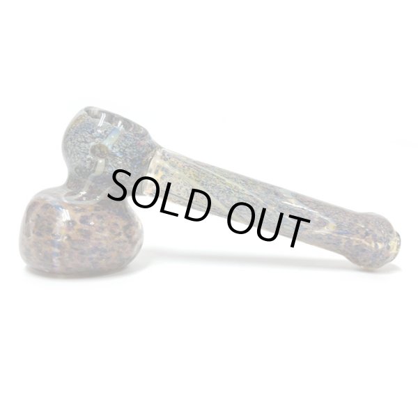 画像3: Rainbow Speckled Glass Hammer Bubbler ガラスバブラー  (3)