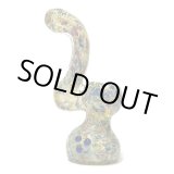 画像: Rainbow Speckled Glass Bubbler ガラスバブラー 