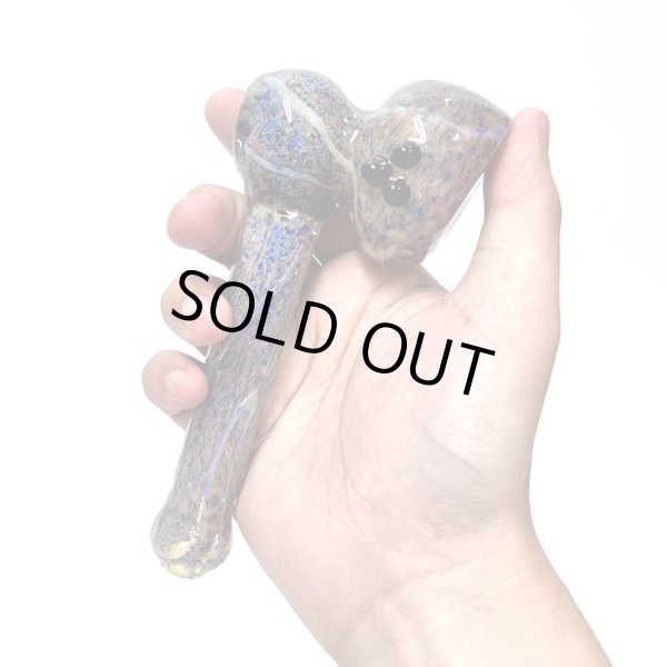 画像6: Rainbow Speckled Glass Hammer Bubbler ガラスバブラー  (6)