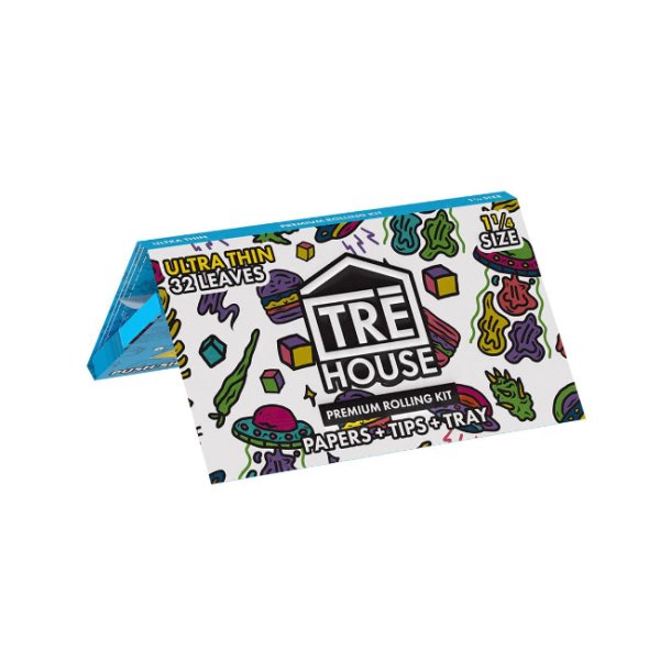 画像2: TRE House - Premium Ultra Thin 1 1/4サイズ ペーパー&フィルターキット 76mm (2)