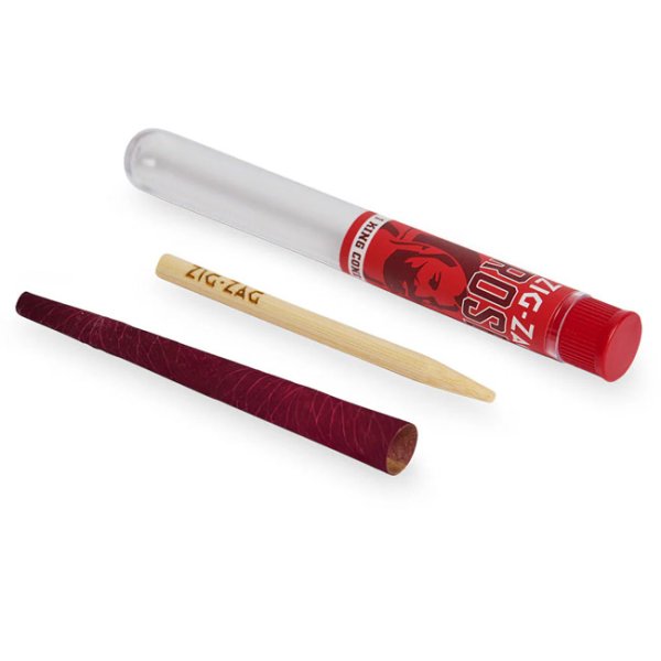画像2: ZIG ZAG - King Size Rose Pre-Rolled Cone ジグザグ キングサイズ ローズ プレロールドコーン1本入り (2)