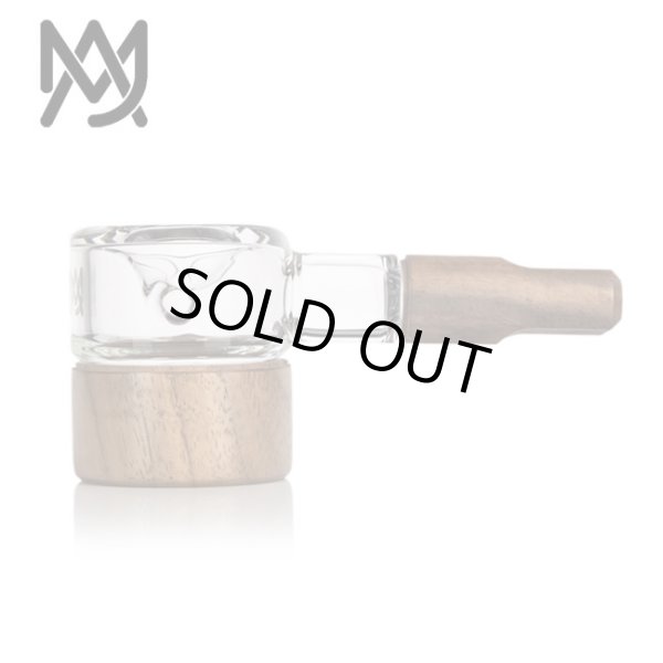 画像1: MJ Arsenal - Granby Hand Pipe ガラス& ウッド ハンドパイプ (1)