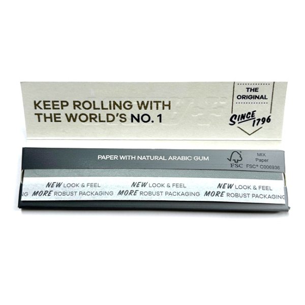 画像2: RIZLA - Super Thin Silver  キングサイズ スリム ペーパー 巻紙 108mm (2)