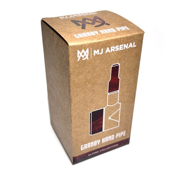 画像8: MJ Arsenal - Granby Hand Pipe ガラス& ウッド ハンドパイプ (8)