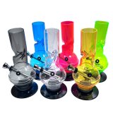 画像: Cross Bubble Twist アクリル アイス ボング 20cm