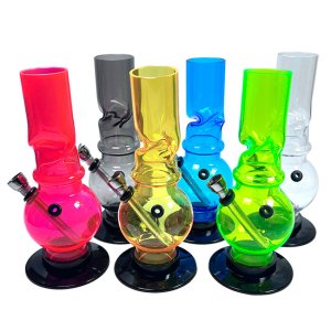 画像: Simple Bubble Twist アクリル アイス ボング 20cm