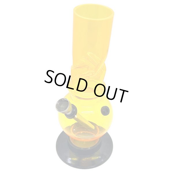 画像2: Simple Bubble Twist アクリル アイス ボング 20cm (2)