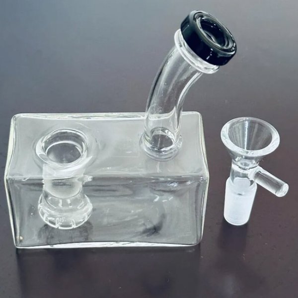ガラスパイプ、ガラスボング Amazon.co.jp: ガラスボング hand sized glass bong 耐熱強化