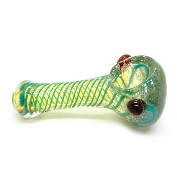 画像5: Color Changing Hand Glass Pipe ガラスパイプ (5)