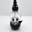 画像4: Heady Smoking Pipes - Black Hookah Bubbler  ガラスバブラー  (4)