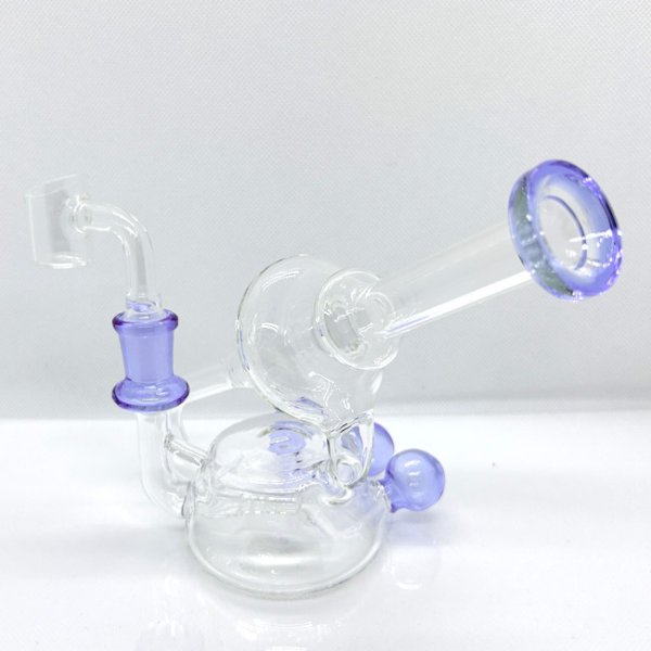 画像3: Purple Beaker Recycler Dab Rig リサイクラーダブリグ (3)