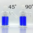 画像3: Pyrex Bubbler Ash Catcher ガラスボング用 拡張チャンバーパーツ （90°／45°）（14mm／18mm） (3)