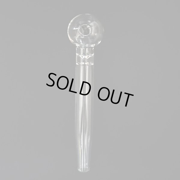 画像2: Thick Pyrex Glass クラックパイプ ガラパイ - 14cm (2)
