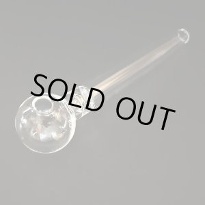 画像: Thick Pyrex Glass クラックパイプ ガラパイ - 14cm