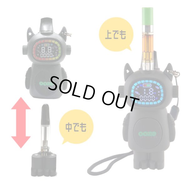 画像2: 510を隠せる2WAY仕様 OOZE - 510 Bot Character Vape （510規格 ／ CBD系カートリッジ バッテリー ヴェポライザー ／ Type-C充電） (2)