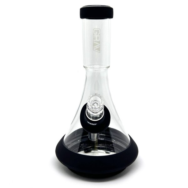 画像2: GRAV - Deco Beaker in Silicone グラブ ガラス ボング 23cm (2)