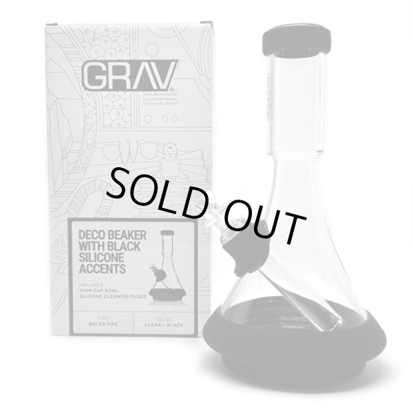 画像3: GRAV - Deco Beaker in Silicone グラブ ガラス ボング 23cm (3)