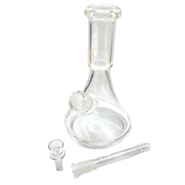 画像5: GRAV - Small Deco Beaker Bong グラブ ガラス ボング 17cm (5)