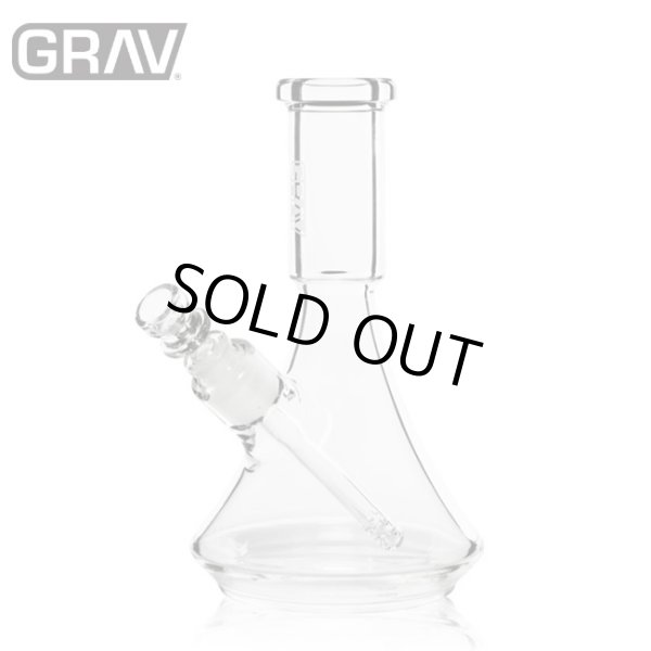画像1: GRAV - Small Deco Beaker Bong グラブ ガラス ボング 17cm (1)