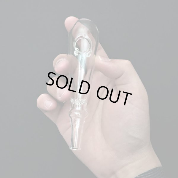 画像5: Thick Baton Style Glass クラックパイプ ガラパイ - 12.5cm (5)