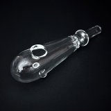 画像: Thick Baton Style Glass クラックパイプ ガラパイ - 12.5cm