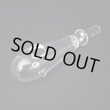 画像: Thick Baton Style Glass クラックパイプ ガラパイ - 12.5cm