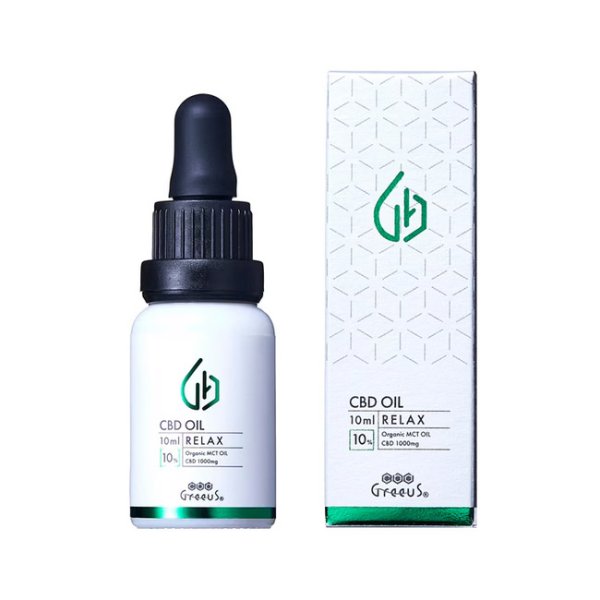 画像1: Greeus - CBD ティンクチャー オイル 10ml（CBD1000mg配合） (1)