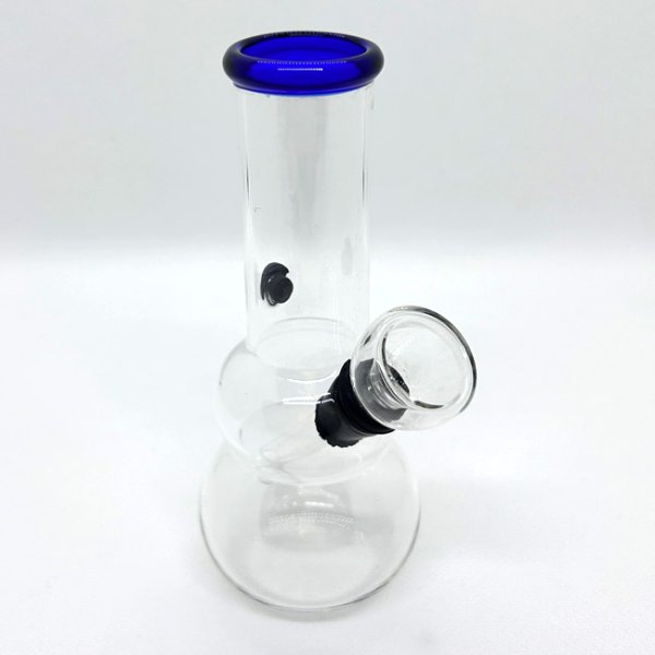 画像1: Mini Bubble ミニ ガラスボング 13.5cm (1)