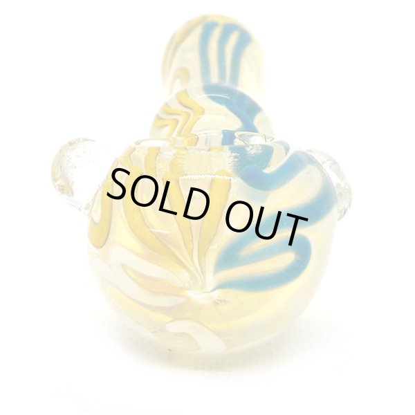 画像5: Color Changing Hand Glass Pipe ガラスパイプ (5)