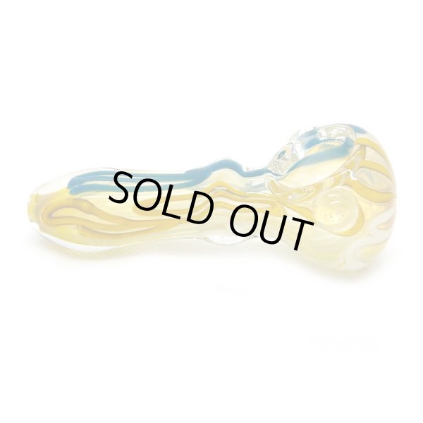 画像4: Color Changing Hand Glass Pipe ガラスパイプ (4)