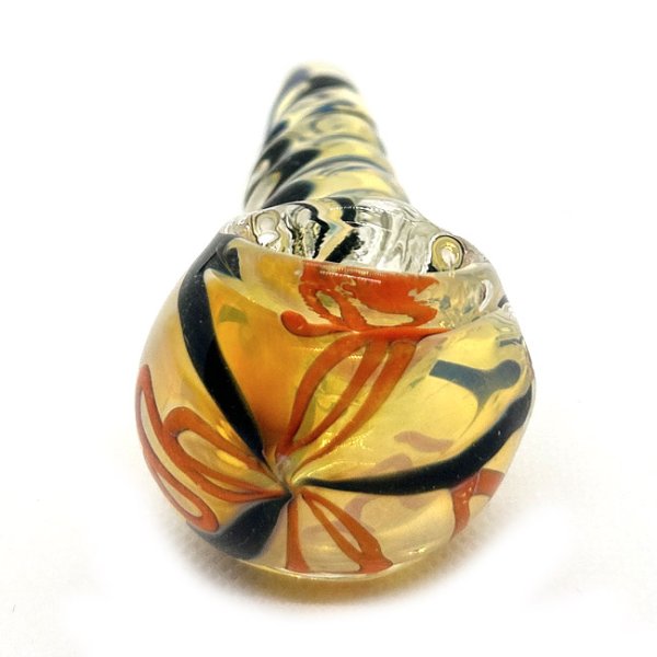 画像5: Color Changing Hand Glass Pipe ガラスパイプ (5)