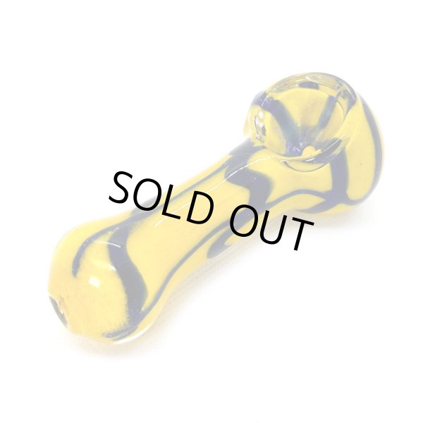 画像1: Spoon Hand Glass Pipe ガラスパイプ (1)