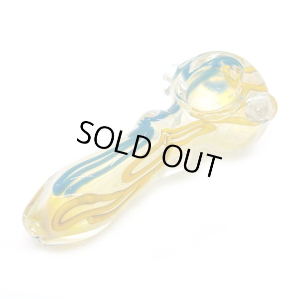 画像1: Color Changing Hand Glass Pipe ガラスパイプ (1)
